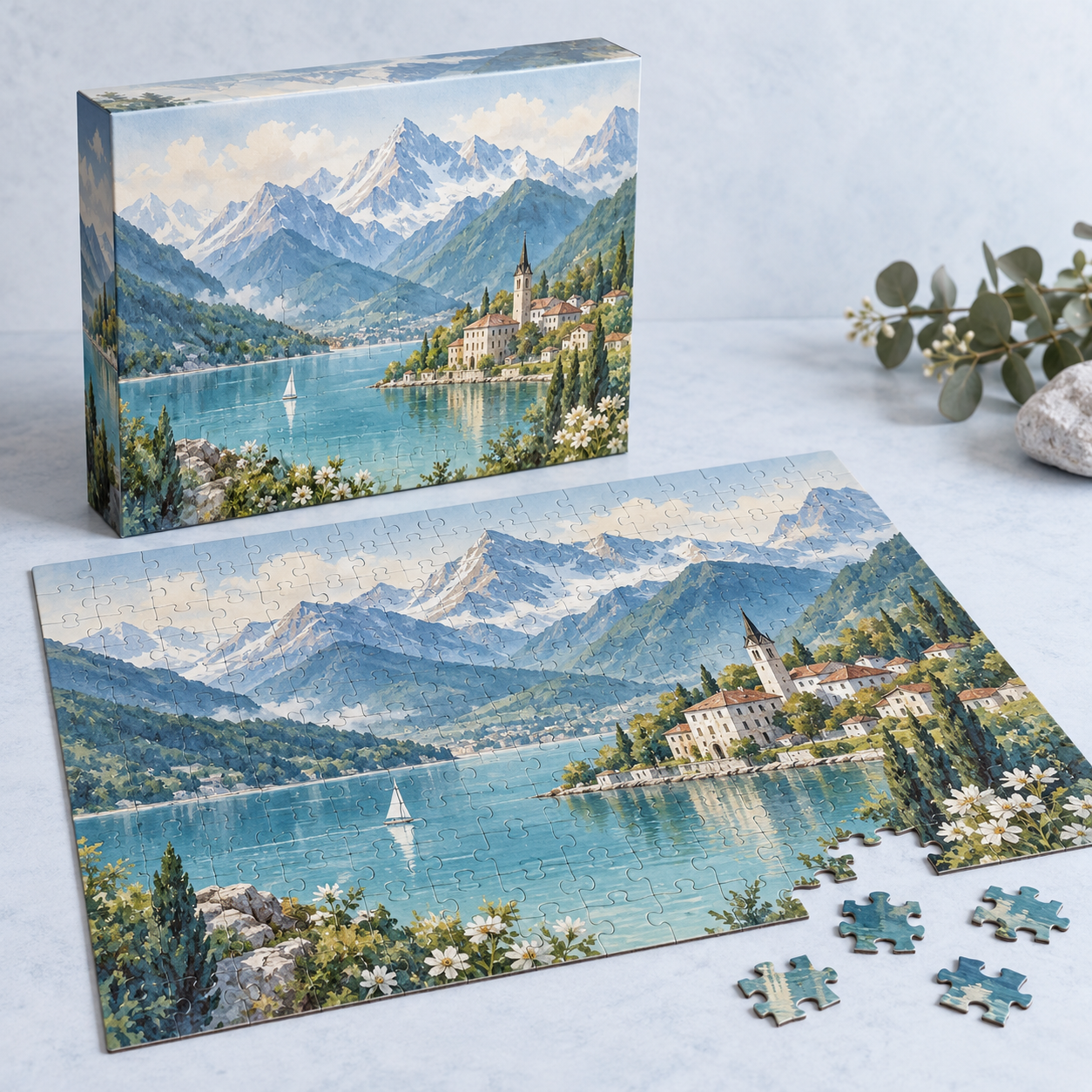 Puzzle pro maloobchodní kolekce